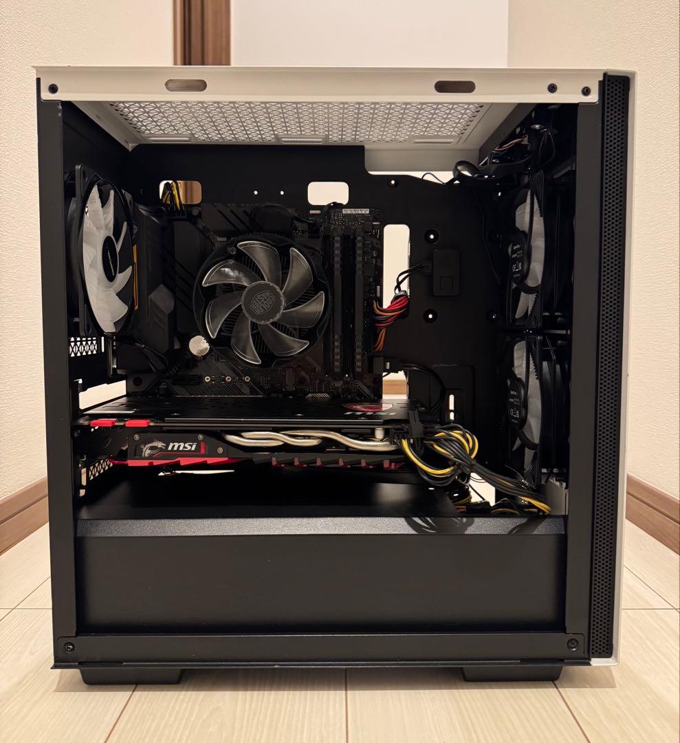 自作ゲーミングPC Ryzen7 2700X GTX1070 メモリ16GB