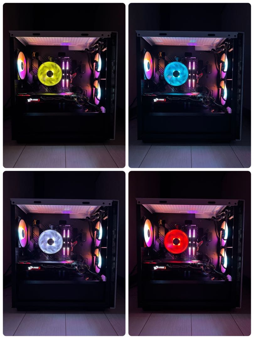 自作ゲーミングPC Ryzen7 2700X GTX1070 メモリ16GB