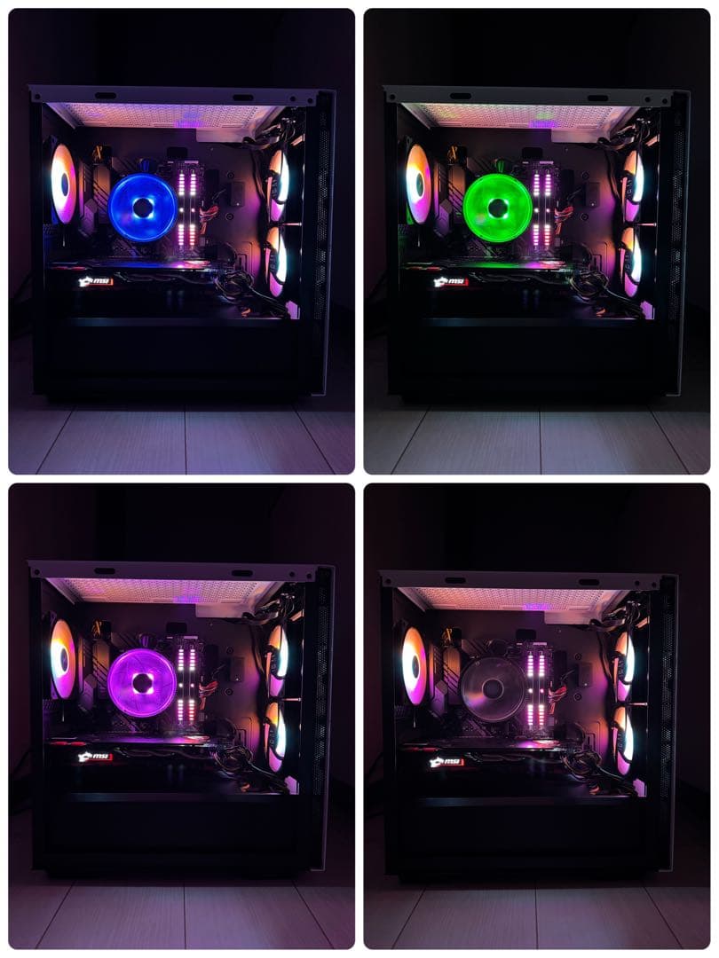 自作ゲーミングPC Ryzen7 2700X GTX1070 メモリ16GB