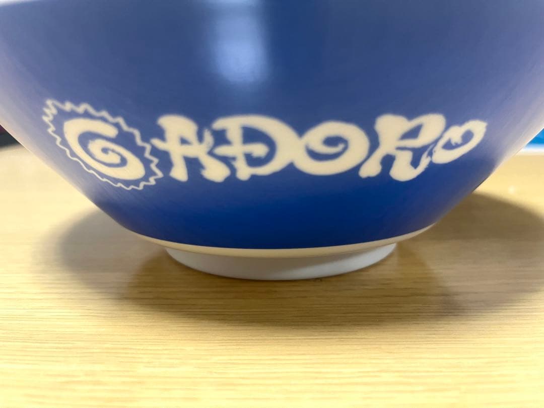 GADORO グッズ 丼鉢 麺鉢 \"我泥家系 DONBURI SET\" BLUE