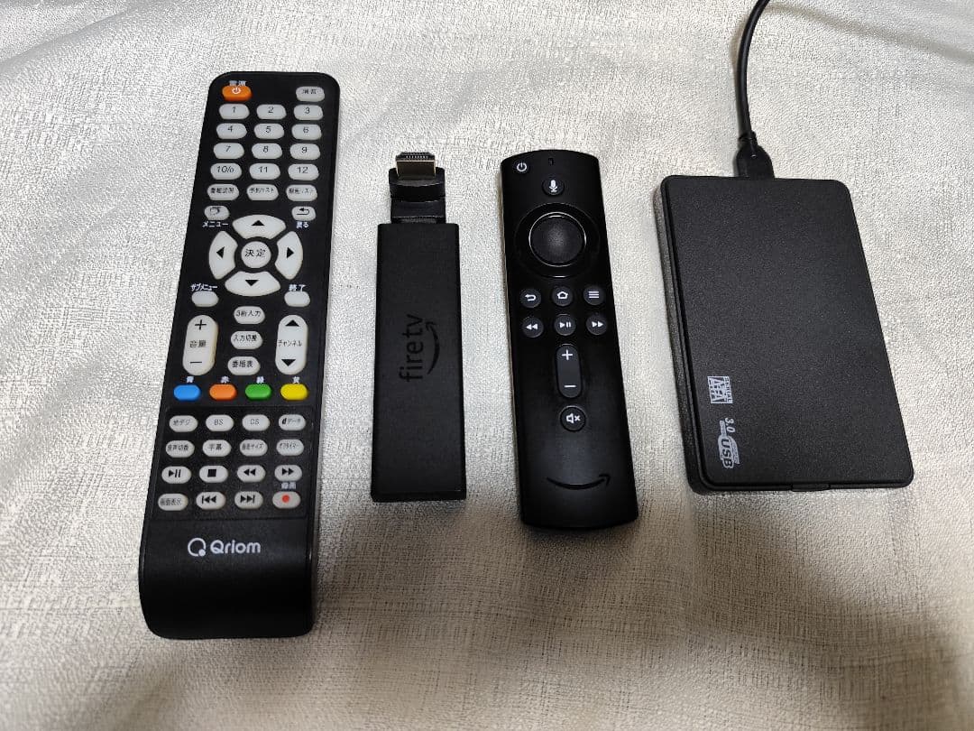 美品32インチテレビ　アマゾンファイヤースティック 　録画ハードディスク付き