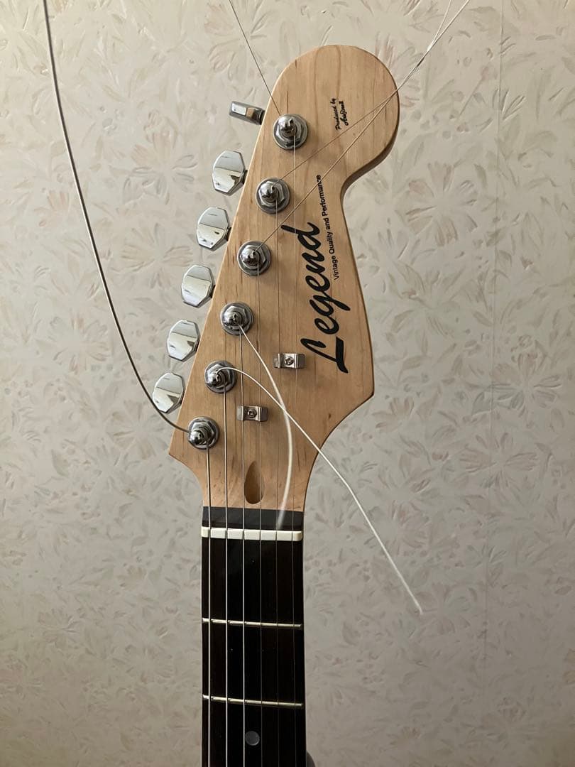 Legend アリア エレキギター ストラトキャスター 弦新品 整備済