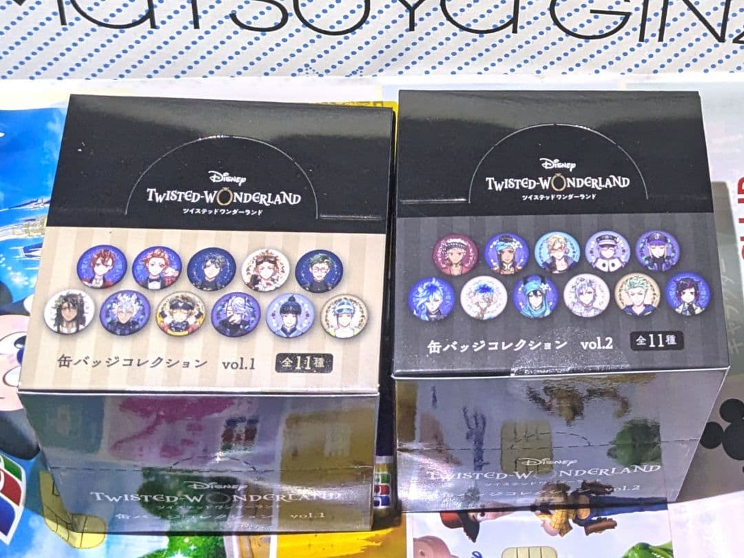 ツイステ展　缶バッジ