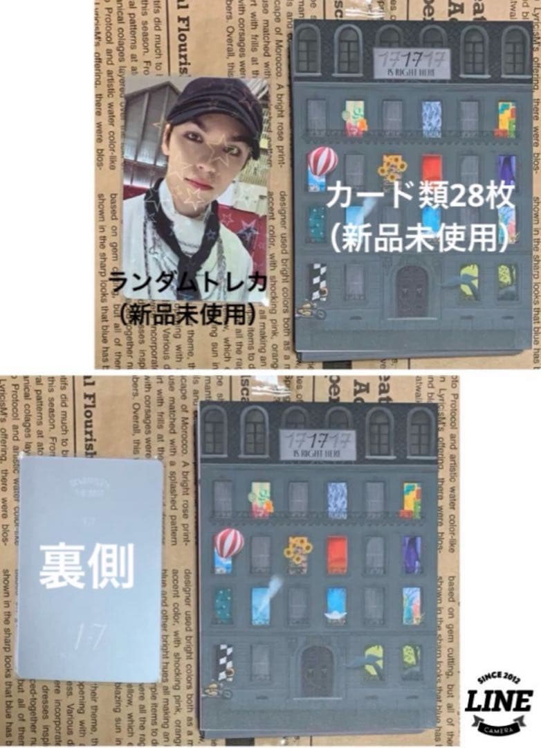 セブチ公式アルバムKIT ver.開封済新品未使用未再生品２点セット（抜け無し）