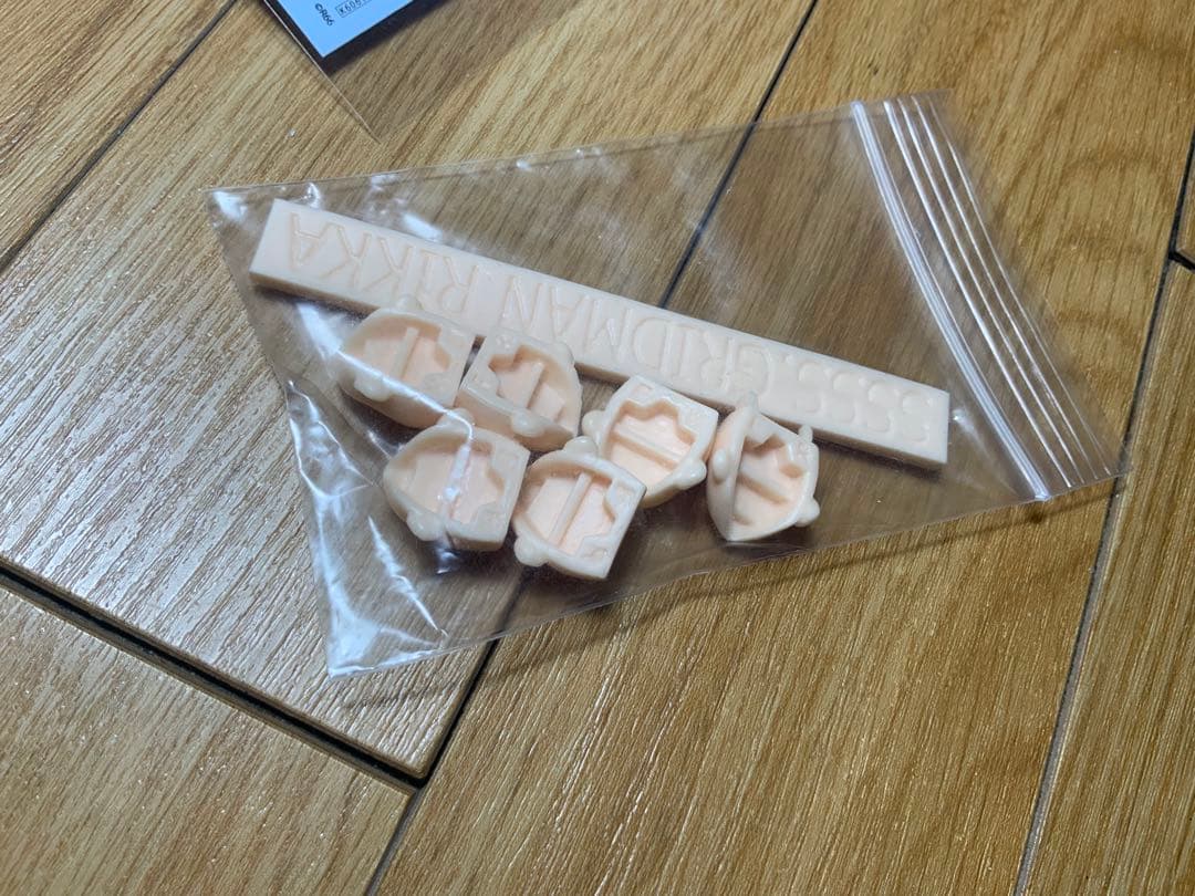 宝多六花 ヘッドパーツセットとポニーテール髪　1/12 カラーレジンキット　限定