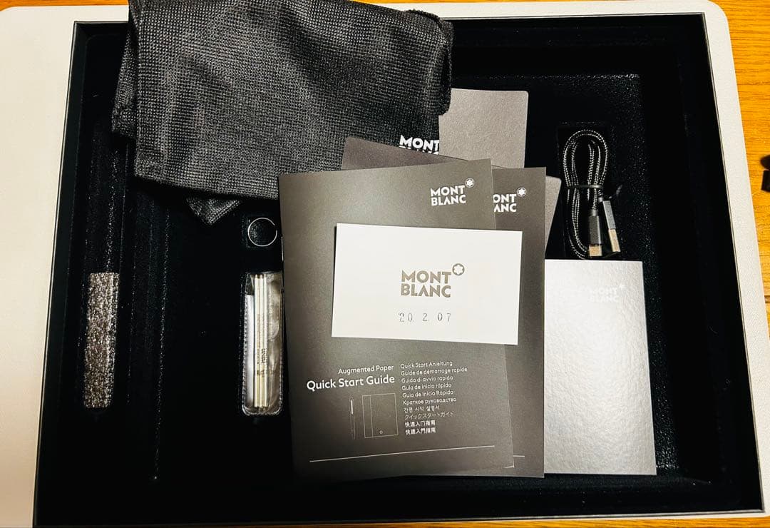 モンブラン オーグメントペーパー　希少　迷彩柄
