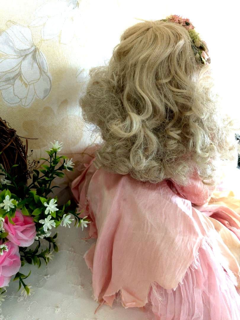 若月まり子　ビスクドール　眠り姫？　美しい人形