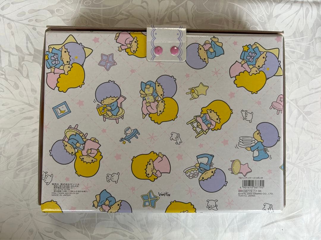 レア リトルツインスターズ キキララ ハンディケース リボン 小物入れ 収納