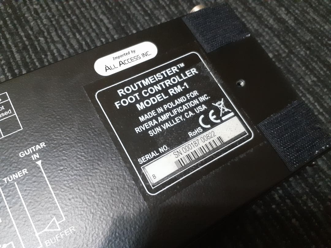 MIDI対応プログラムスイッチャー A RM-1 動作良好 説明書付属