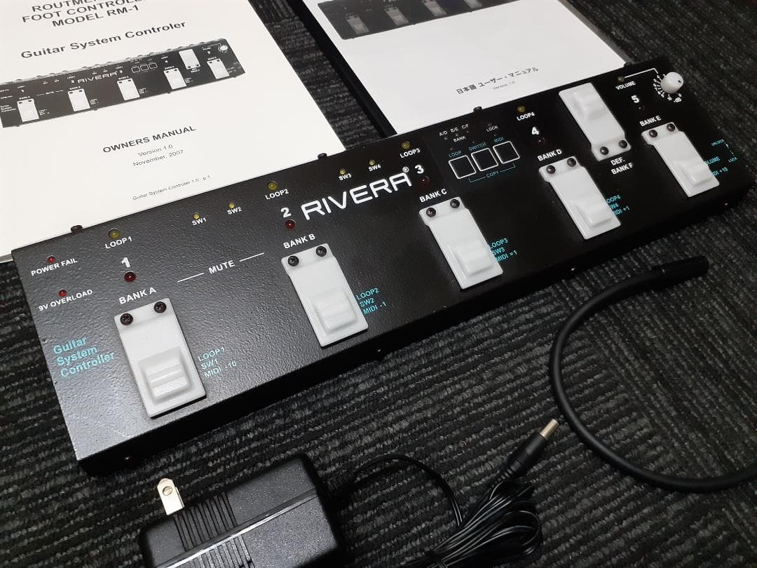 MIDI対応プログラムスイッチャー A RM-1 動作良好 説明書付属