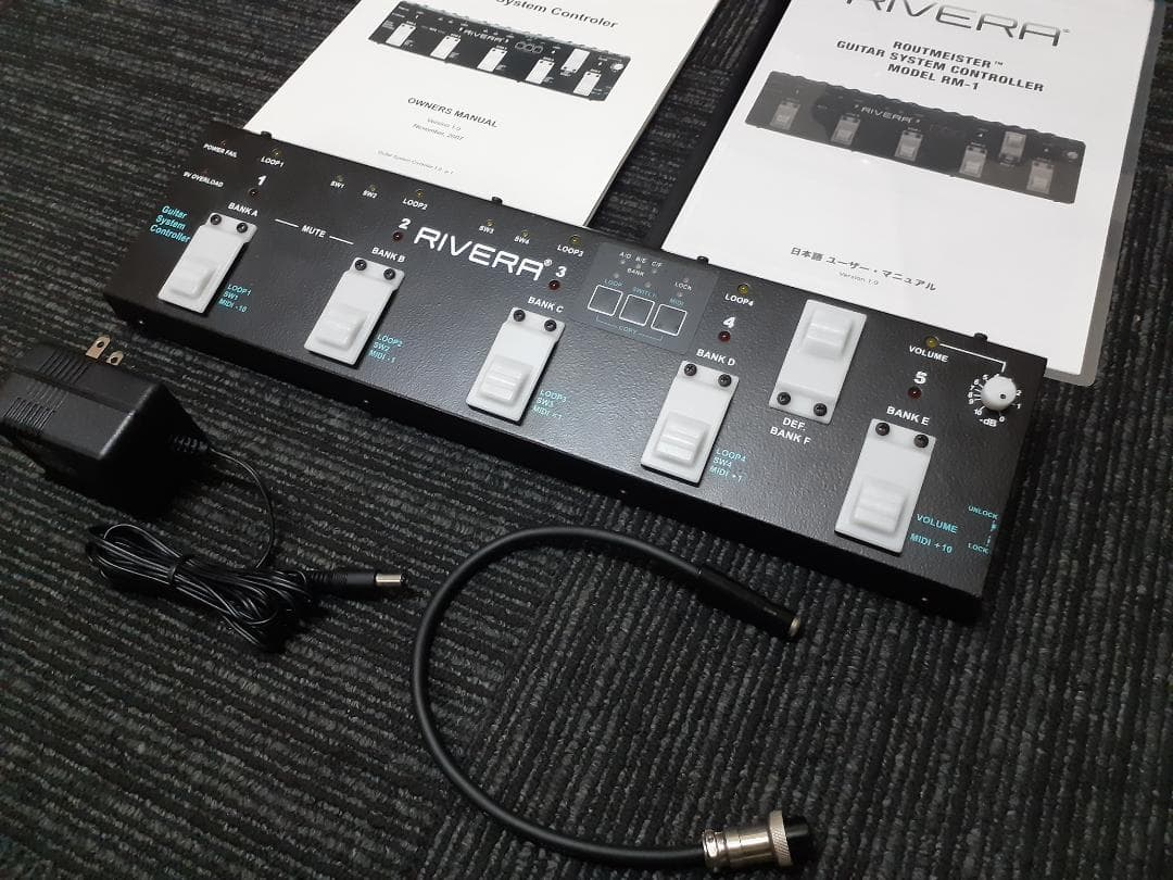 MIDI対応プログラムスイッチャー A RM-1 動作良好 説明書付属