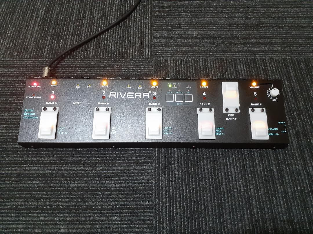 MIDI対応プログラムスイッチャー A RM-1 動作良好 説明書付属