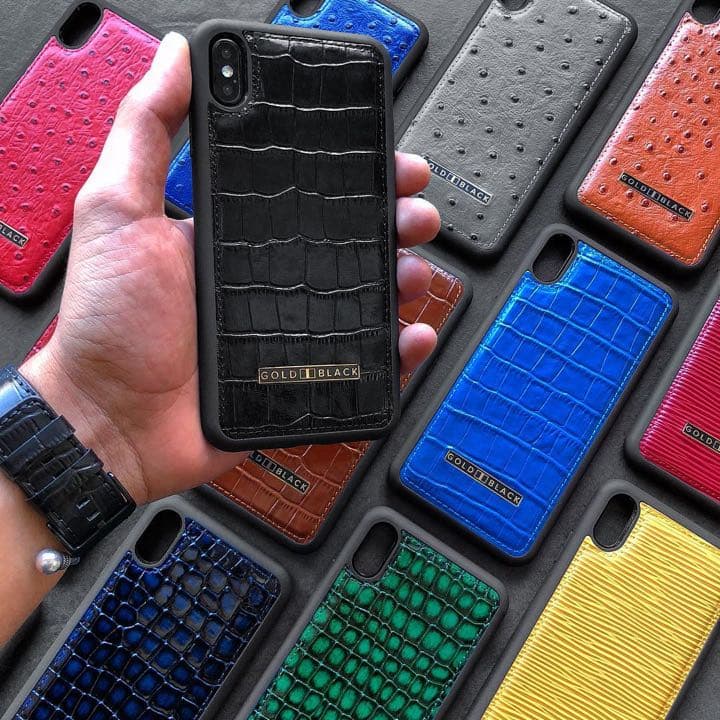 GOLDBLACK iPhone XS ケース iPhone X ケース 本革