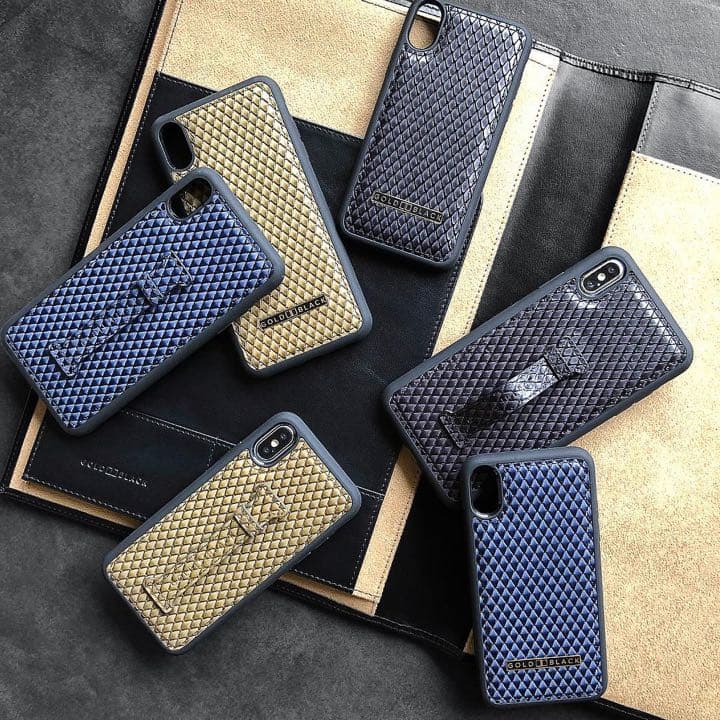 GOLDBLACK iPhone XS ケース iPhone X ケース 本革