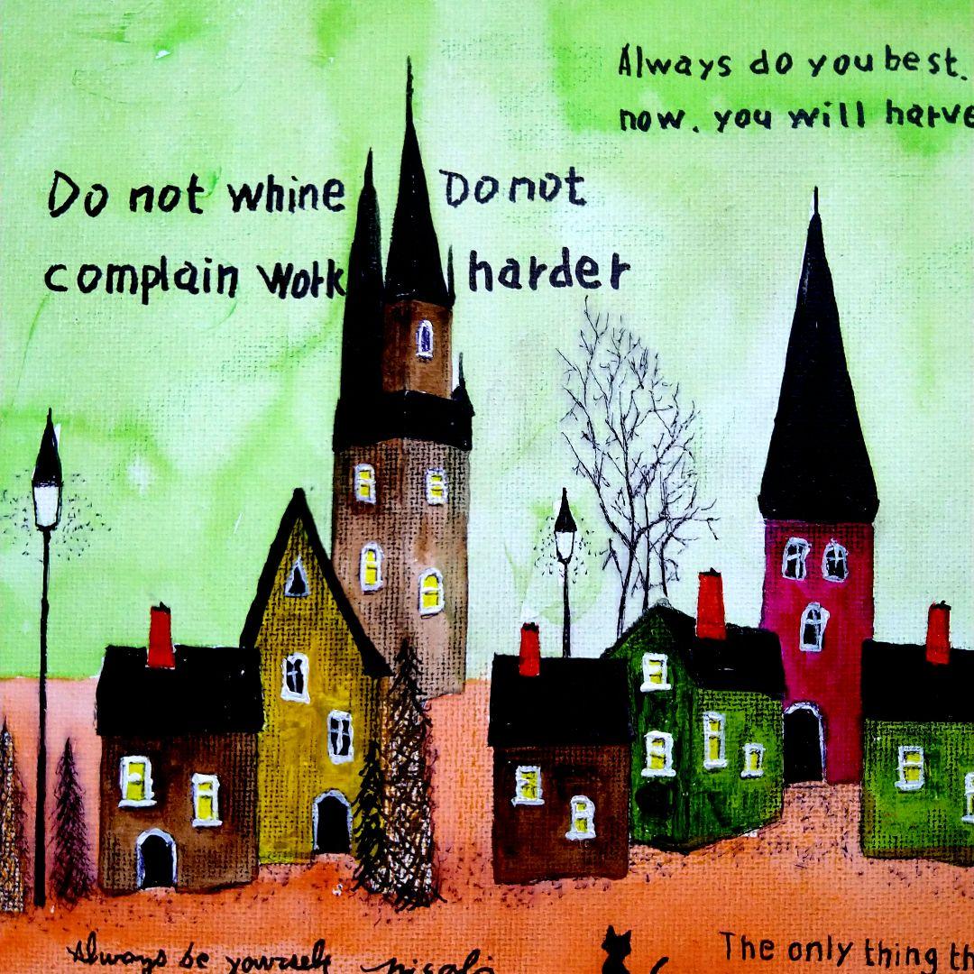 絵画☆Fiskars☆キャンバスF4　原画　風景画