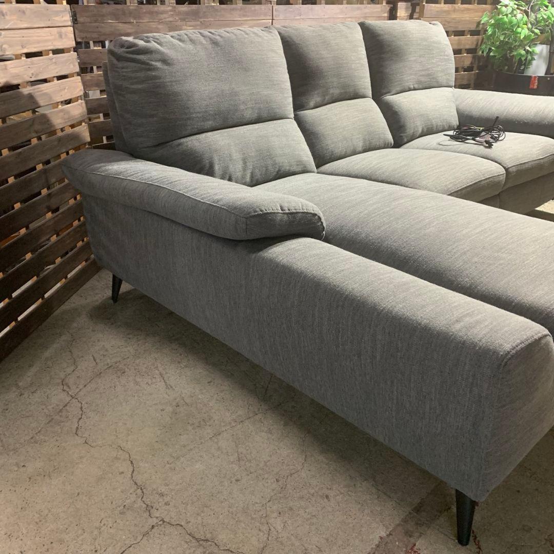 K695 【シンシン】ニトリ NITORI 電動カウチソファ