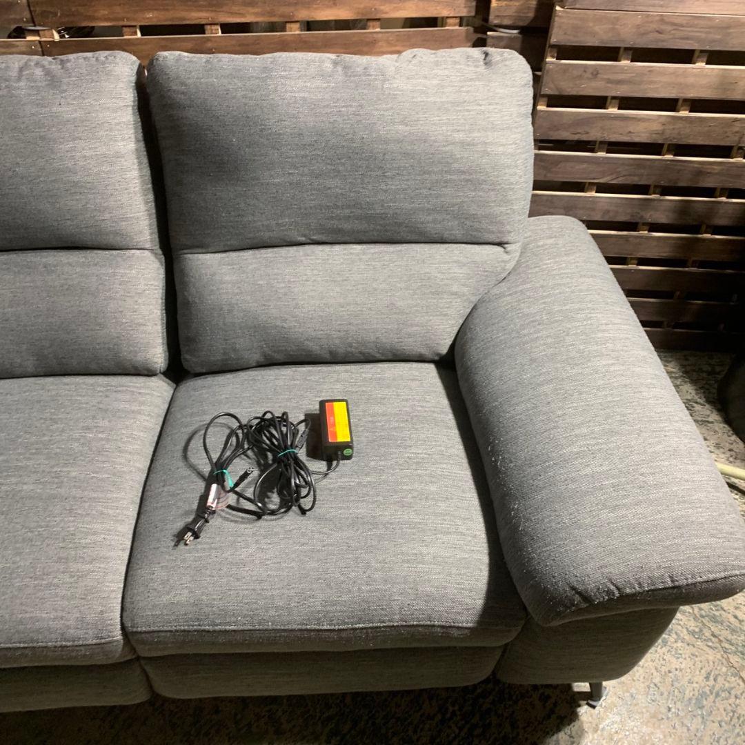 K695 【シンシン】ニトリ NITORI 電動カウチソファ