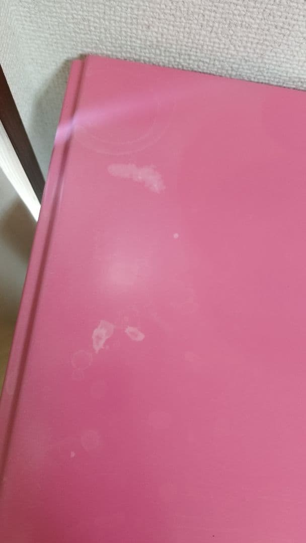 ピンクの4段チェスト