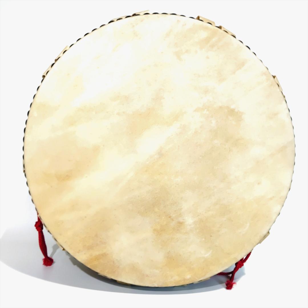 【即使用可能！】和太鼓 平太鼓（一尺三寸）バチ・カバー・ソフトケース付きセット