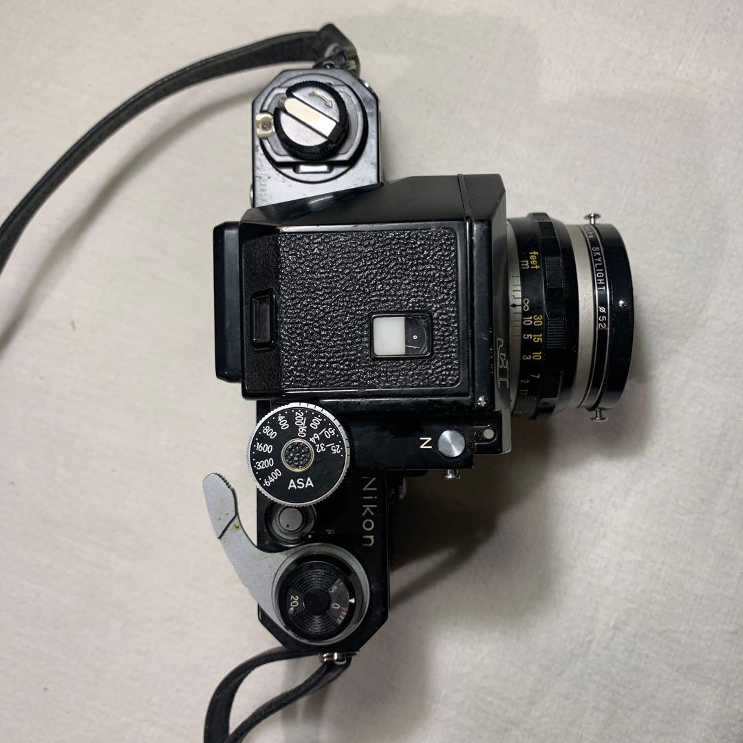 ニコンFフォトミックレンズキャップ付き〔ジャンク〕