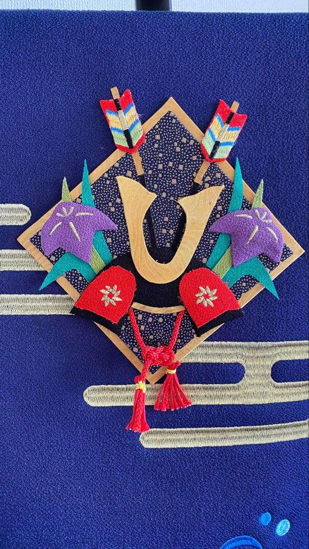 【美品】室内用鯉のぼり　跳ね鯉