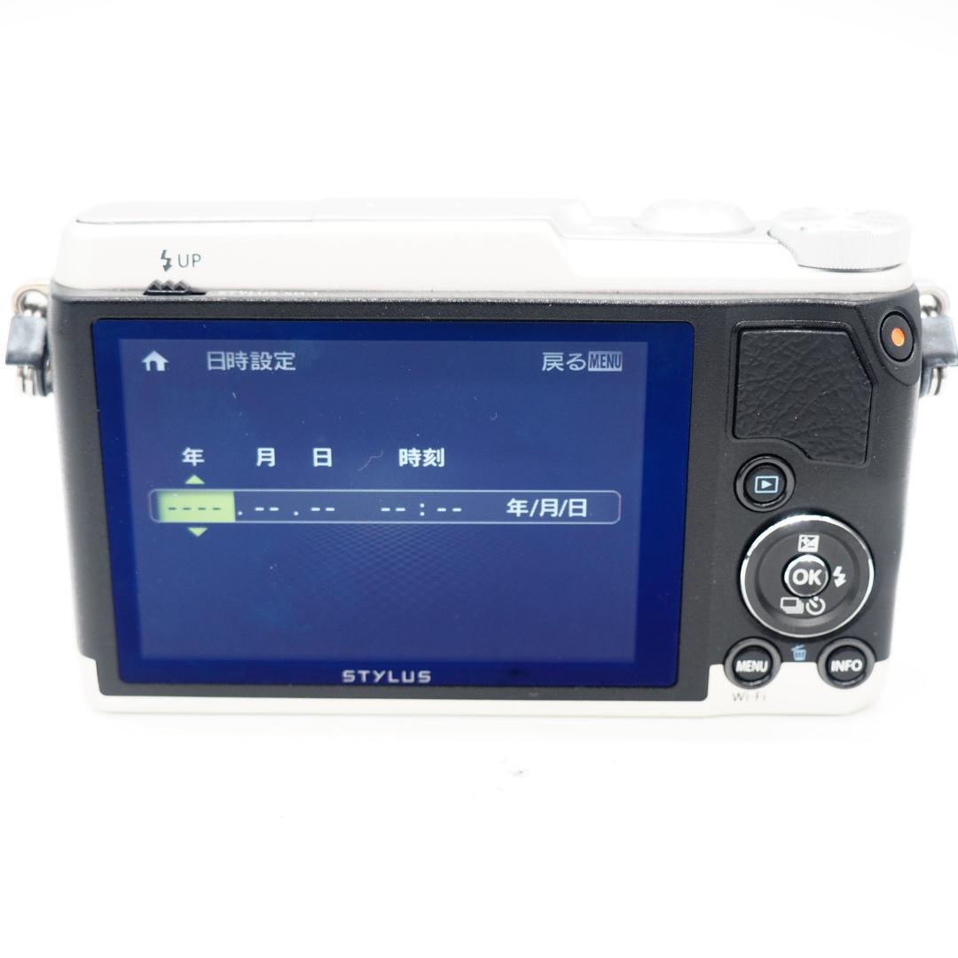 OLYMPUS デジタルカメラ STYLUS SH-1 シルバー