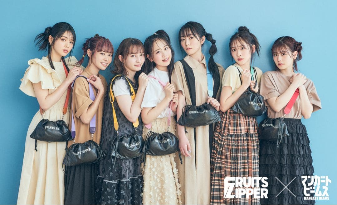 FRUITS ZIPPER × MANGART BEAMS BAG