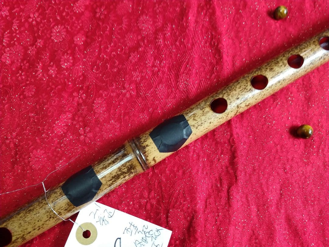 8 極め鳴り　龍首笛　古典調七穴五本調子　お買い得　根岸篠笛工房