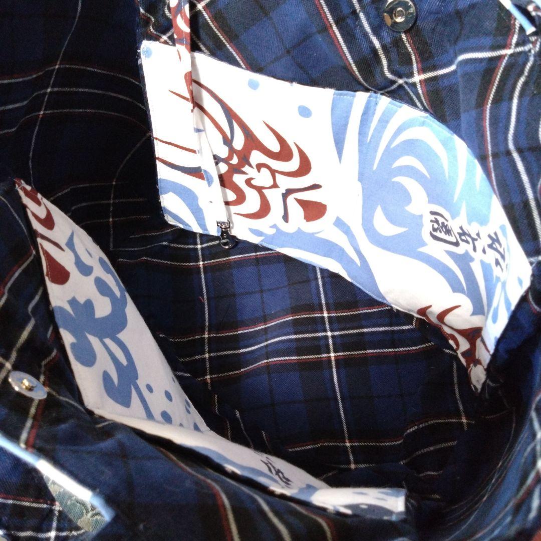 チェブラーシカオーダー品、遠藤関の大きめトートバッグ