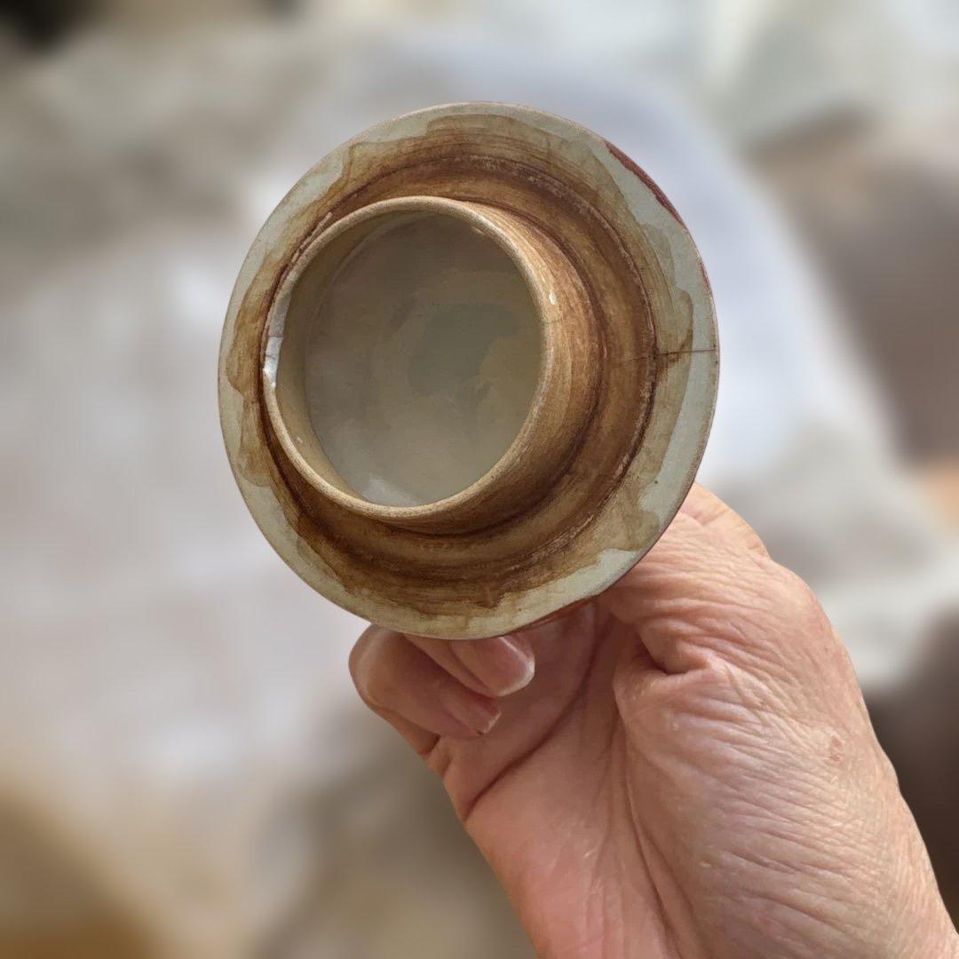 サービス出品　逸品　里帰り大ポット　九谷造　赤絵　綿密な図柄　古美術　名品