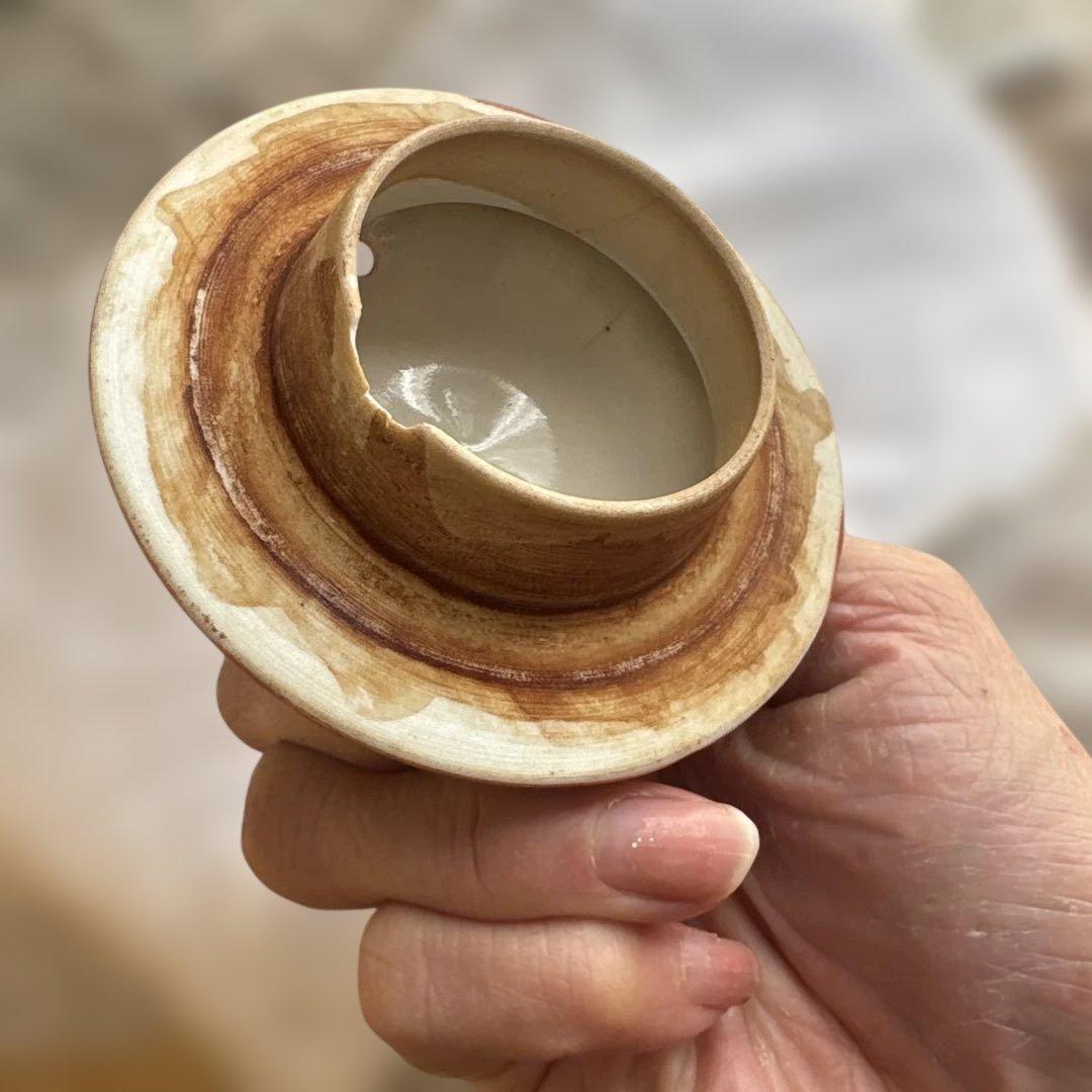 サービス出品　逸品　里帰り大ポット　九谷造　赤絵　綿密な図柄　古美術　名品