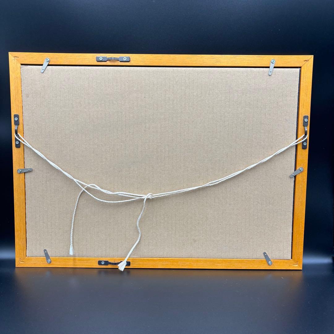 未使用級 ✨ ナルト疾風伝 クリアポスター 額付き 木の葉の里 うずまきナルト