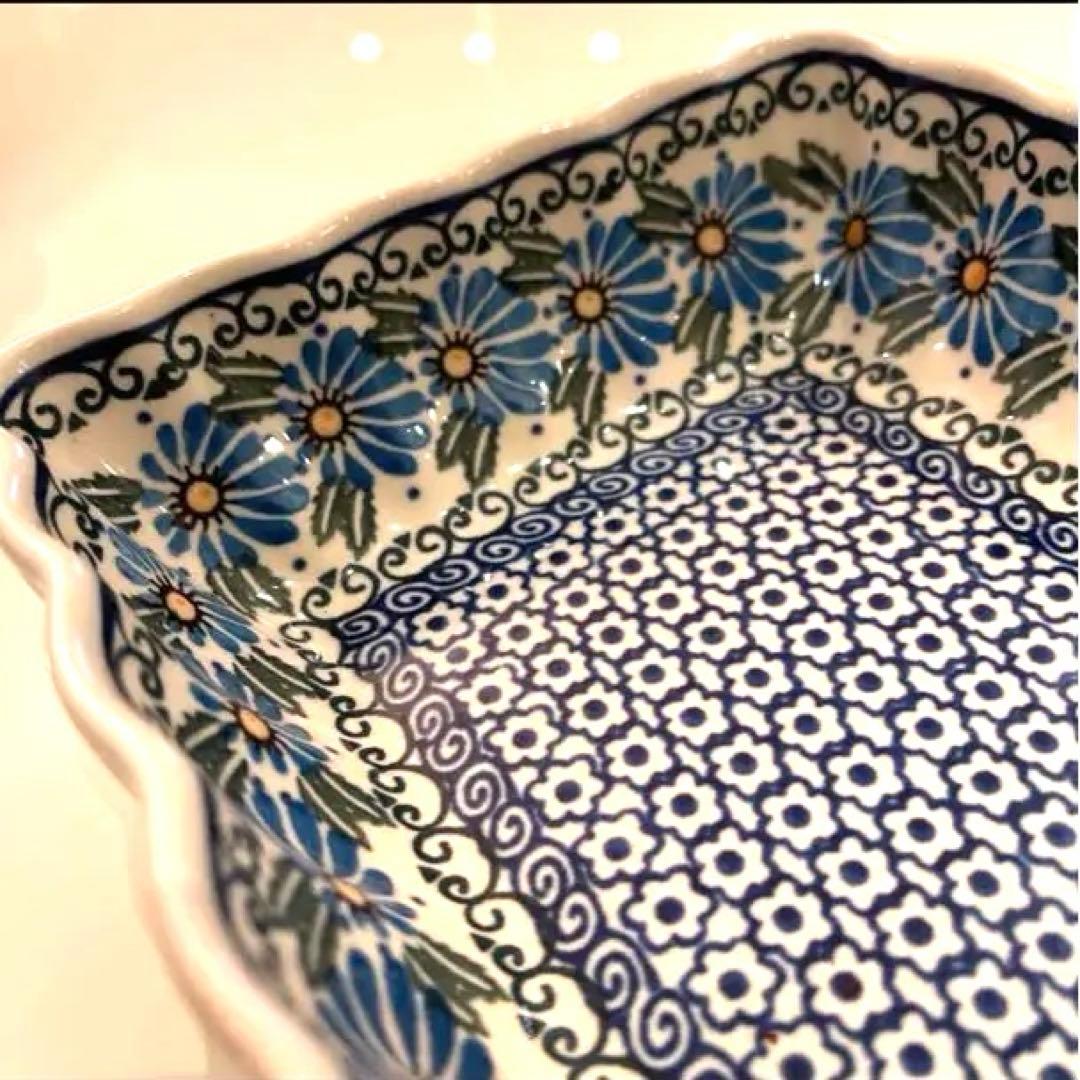 ポーランド食器★グラタン皿★ポーリッシュポタリー★セラミカ★