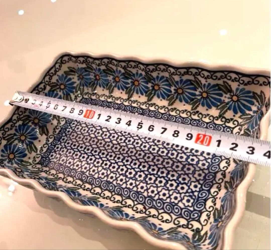 ポーランド食器★グラタン皿★ポーリッシュポタリー★セラミカ★