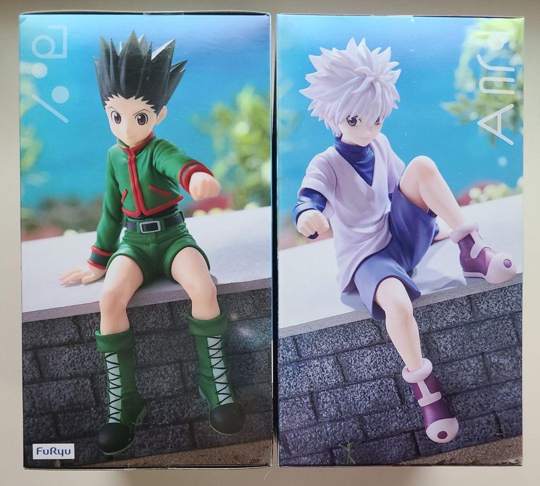 ハンターハンター　ぬーどるストッパーフィギュア2点セット