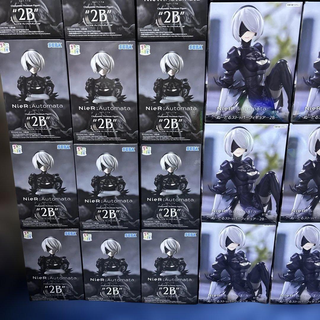 ニーアオートマタ 2B NIKKE シンデレラ　ぬーすと　ちょこのせ 38個