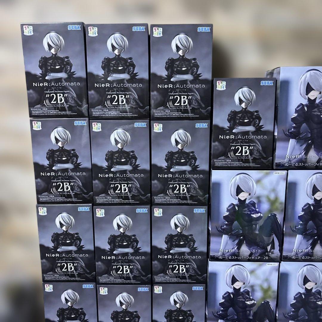 ニーアオートマタ 2B NIKKE シンデレラ　ぬーすと　ちょこのせ 38個