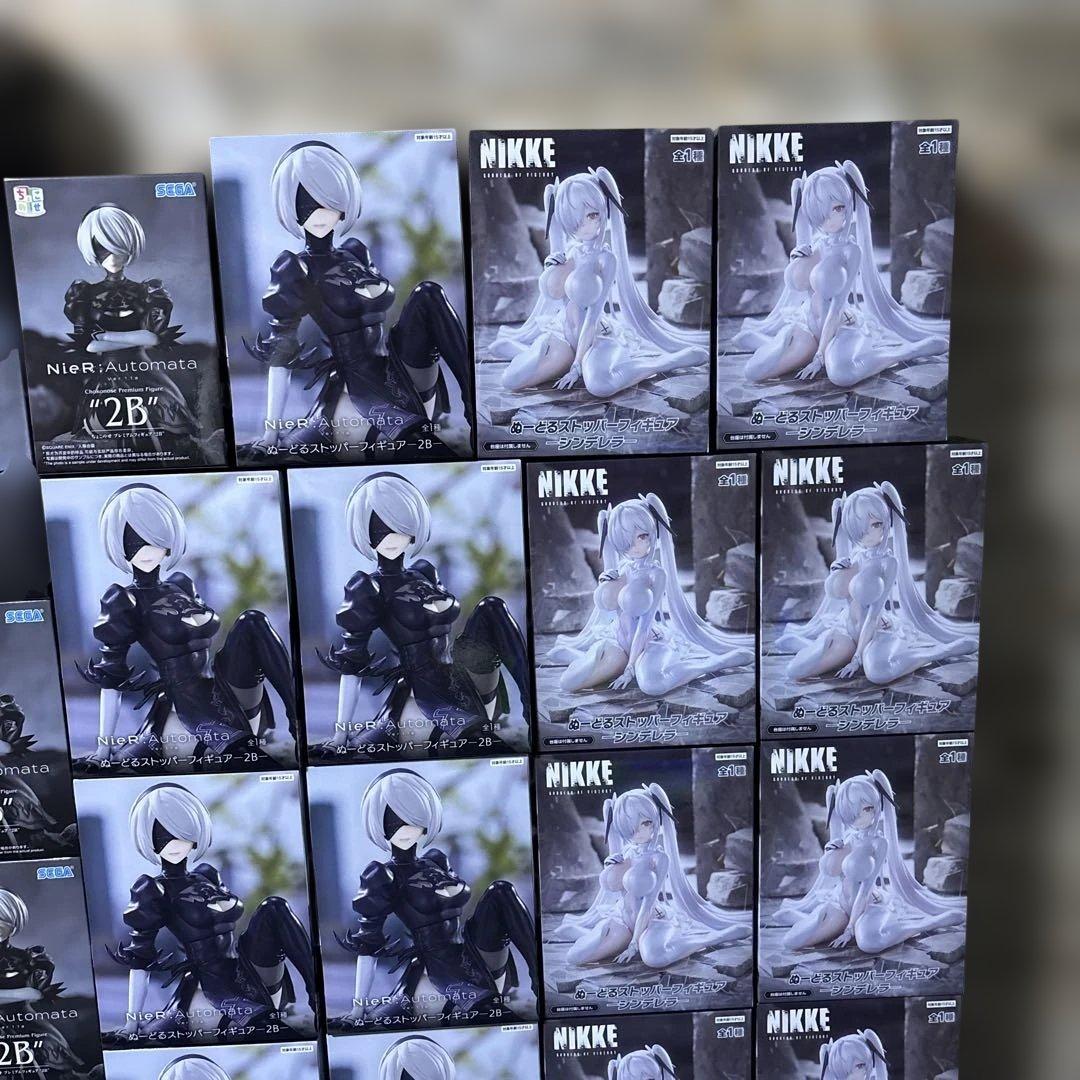 ニーアオートマタ 2B NIKKE シンデレラ　ぬーすと　ちょこのせ 38個