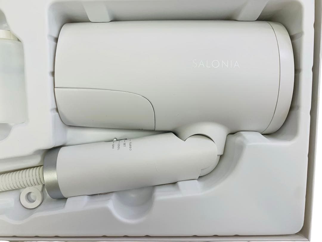 【開封済・未使用】サロニア トリートメントミストドライヤー 専用セラム付き ＃1