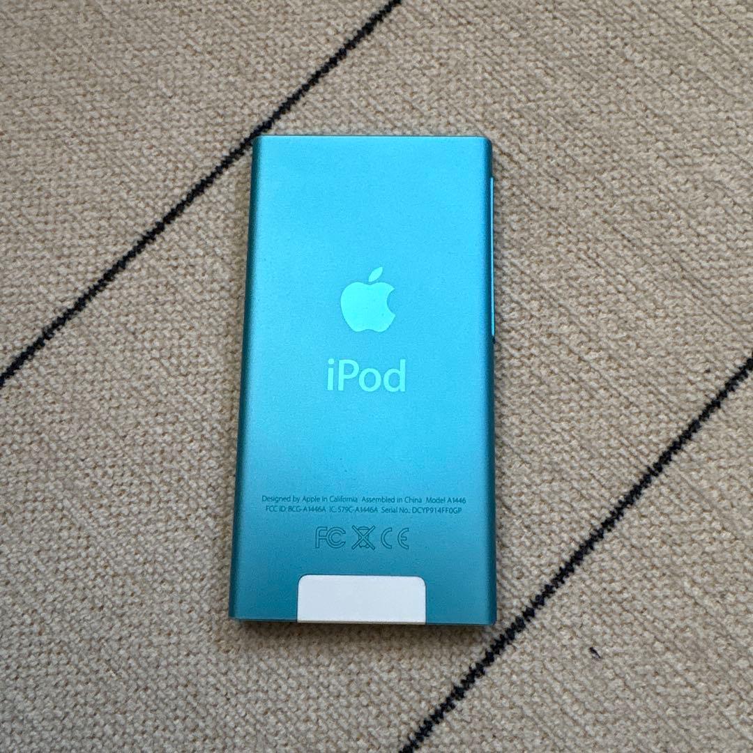 【美品、バッテリー良好】iPod nano 第7世代 16GB ブルー