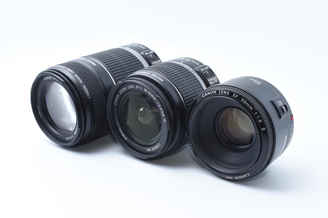 ★美品★ Canon EOS 80D トリプルレンズセット