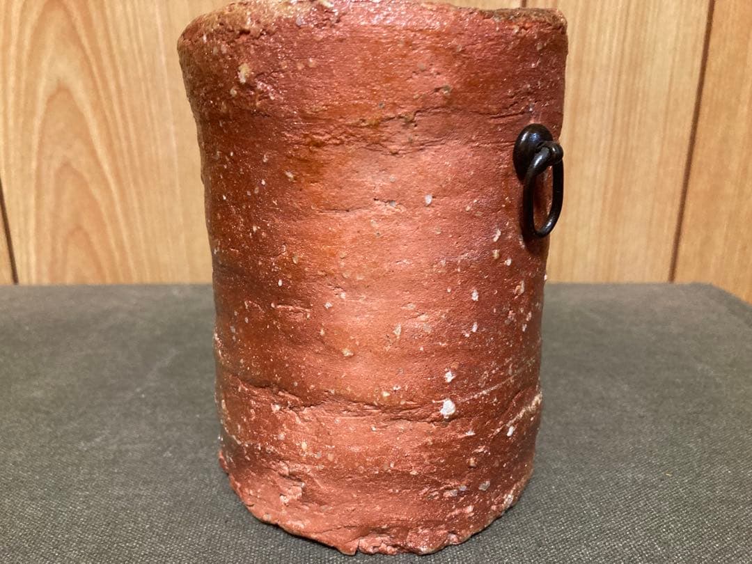 寺垣外窯 杉本貞光 信楽 旅枕 大亀老師 共箱付 検索(辻村史朗　細川護煕