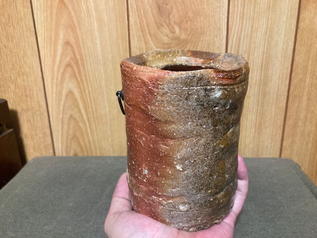 寺垣外窯 杉本貞光 信楽 旅枕 大亀老師 共箱付 検索(辻村史朗　細川護煕