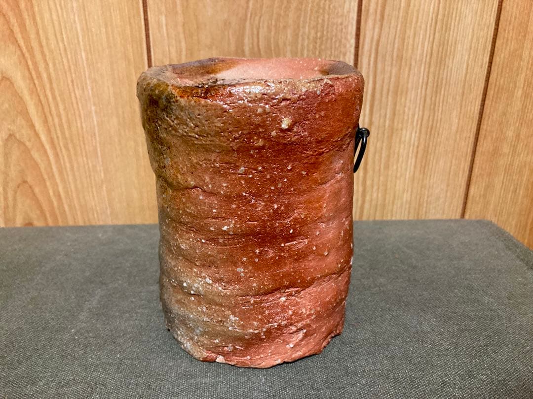 寺垣外窯 杉本貞光 信楽 旅枕 大亀老師 共箱付 検索(辻村史朗　細川護煕