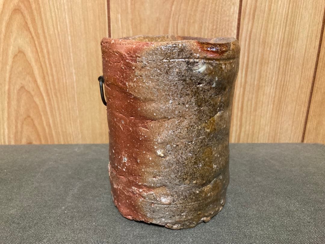 寺垣外窯 杉本貞光 信楽 旅枕 大亀老師 共箱付 検索(辻村史朗　細川護煕