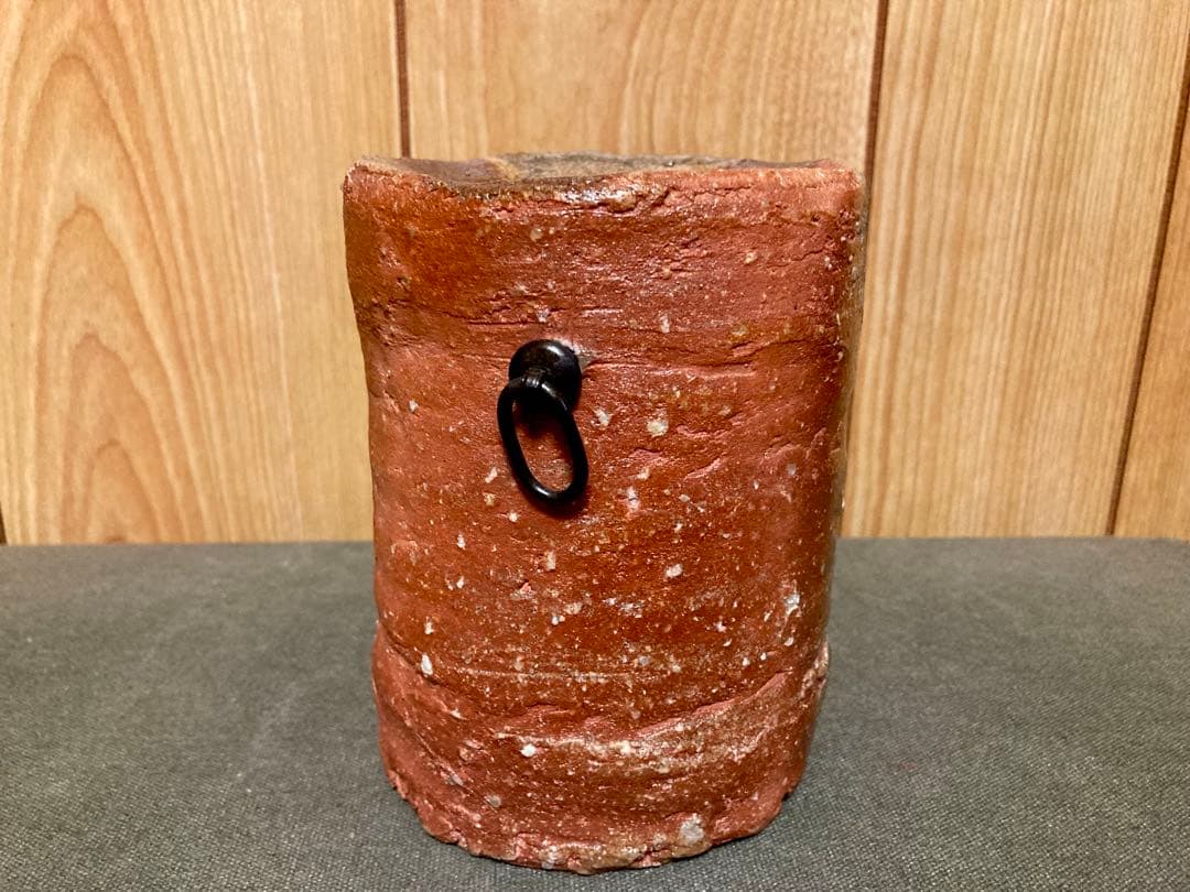 寺垣外窯 杉本貞光 信楽 旅枕 大亀老師 共箱付 検索(辻村史朗　細川護煕