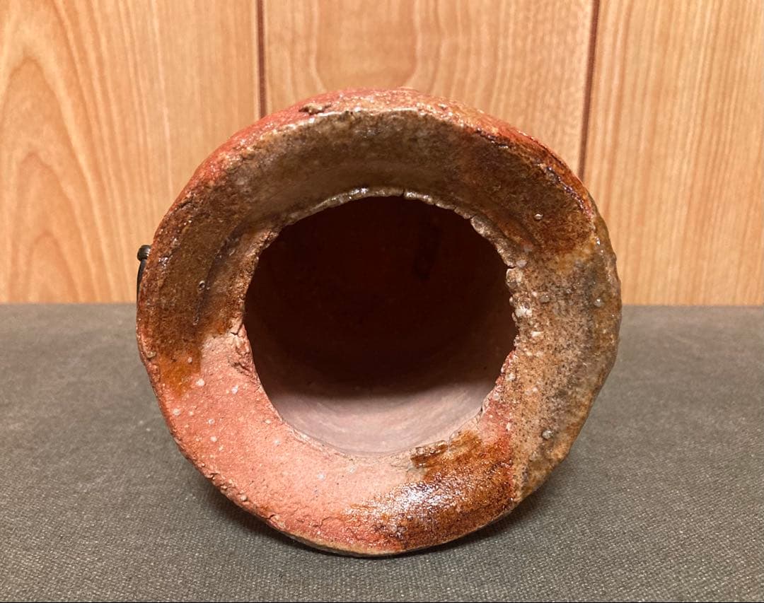 寺垣外窯 杉本貞光 信楽 旅枕 大亀老師 共箱付 検索(辻村史朗　細川護煕