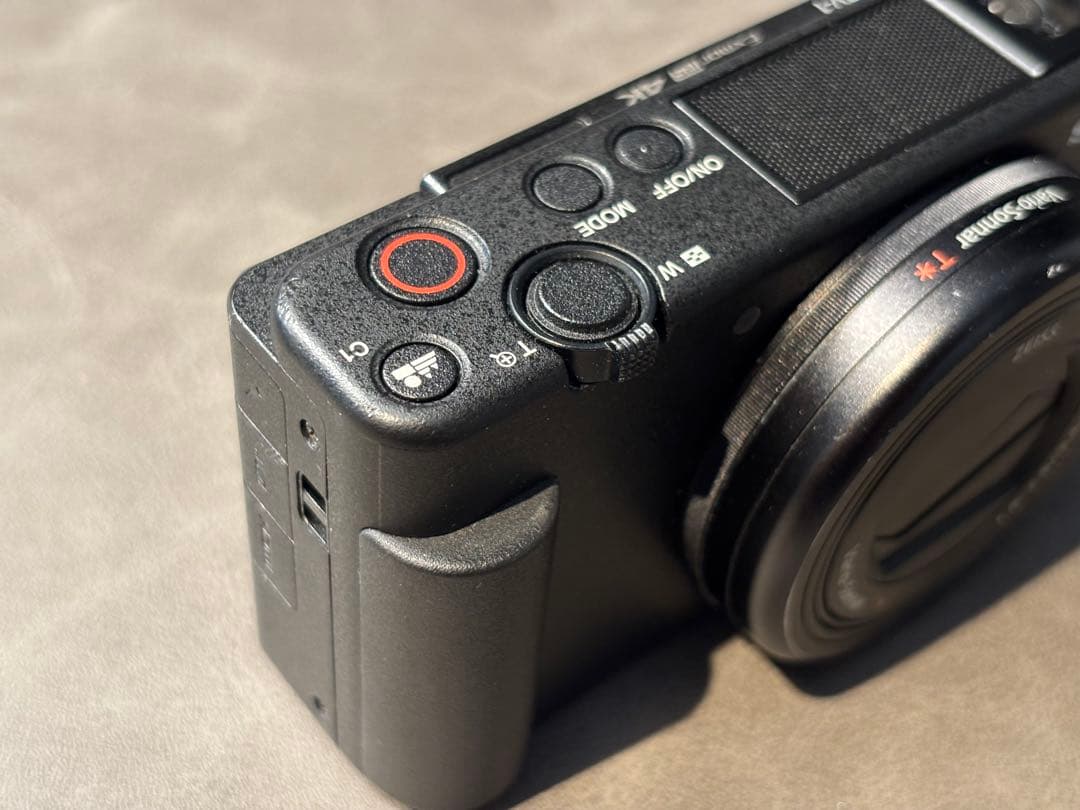 SONY VLOGCAM ZV-1 SMALLRIGウッドグリップ付