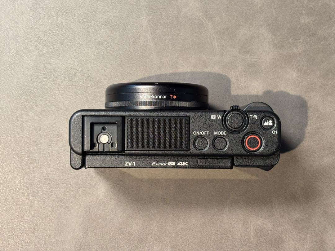 SONY VLOGCAM ZV-1 SMALLRIGウッドグリップ付