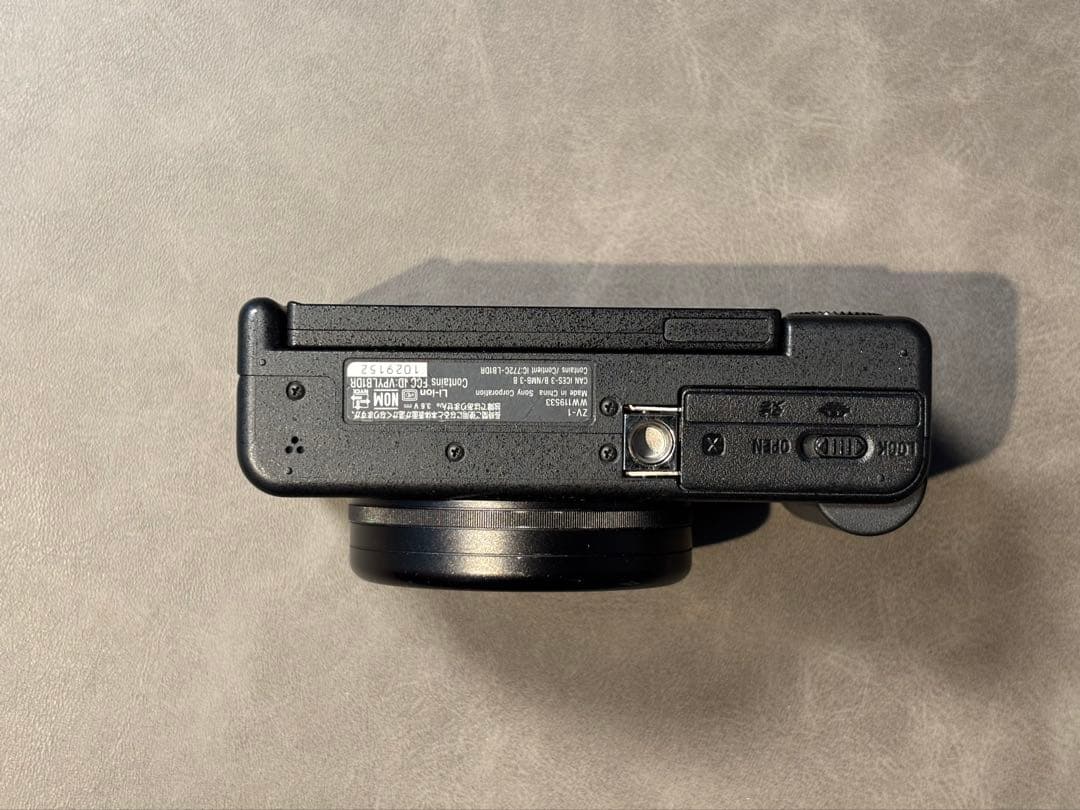 SONY VLOGCAM ZV-1 SMALLRIGウッドグリップ付